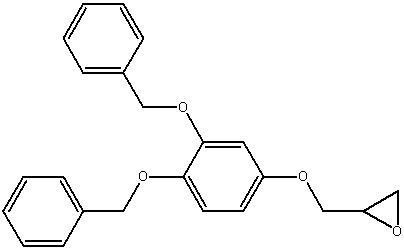 2-((3,4-bis(benzyloxy)phenoxy)methyl)oxirane